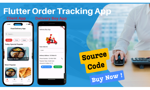 Flutter Live Order Tracking Integration Sources Code